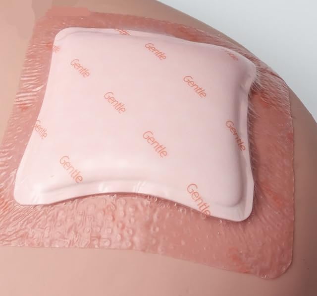 Get Well Health® Dressing pads for Bed Sores with 5mm Thickness pad (Border, 12.5cm x 12.5cm) 1