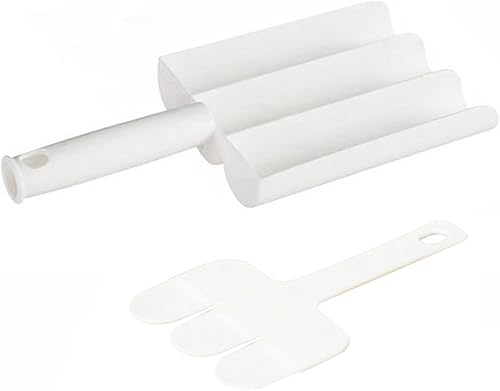 Creative Kitchen - Máquina de albóndigas triple para ahorrar tiempo, cuchara de albóndigas con pala de corte para albóndigas suecas, albóndigas