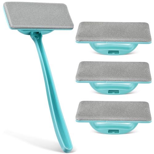 Brosse de nettoyage pour écran de fenêtre Enhon outil amovible humide et sec