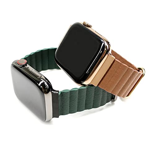 Leather Strap Compatible with Huawei Watch Fit 2 Wristband Replacement Magnetic for Men Women Classic Active Watch Strap for Huawei Watch Fit 2 (Black) - Image 2