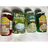 FLORENCE COCOONUT (RED) 340g / T.A.S. BRAND　YOUNG COCONUT565g/Florence Kaong White340g/Florence Nata de Coco Green340g 4 types in 1 group 4種類セット