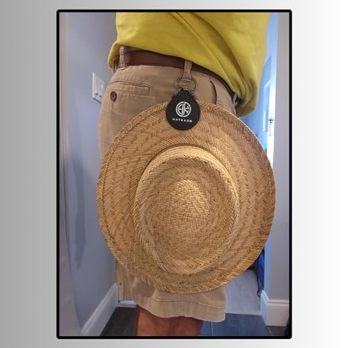 Hat Storage Box, Holder, Organizer Carrier Case With Shoulder, Hat travel case,Magnetic Clip for Travel. Maximun HAT Size: 14"x13"x5,5" Universal Fit for Fedora, Panama, Trilby, Small Hat Cowboy by HATKASS - Used condition - Image 9