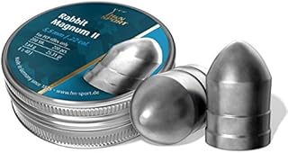 H&N Rabbit Magnum II Airgun Pellets, Powerful, Versatile & Super Accurate for Hunting, .22 Caliber, 25.31 Grains (200 Count)