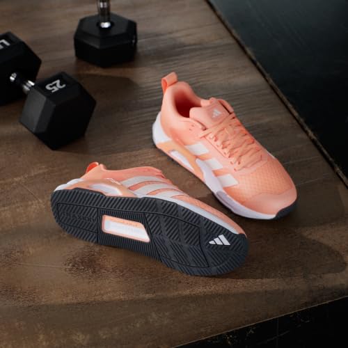 adidas Damen Dropset Control Training Shoes, Beam orange/Bliss orange/FTWR White, 44 EU – Ansicht 2