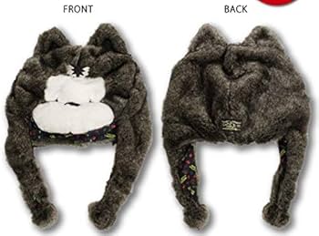 美品　希少　マンウィズ　ふわもこ帽子　手袋　鏡　3点セット Amazon.co.jp: MAN WITH A MISSION（マンウィズアミッション