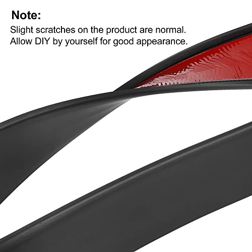 X AUTOHAUX 2pz 5.5cm x 1.5m Auto Ruota Parafango