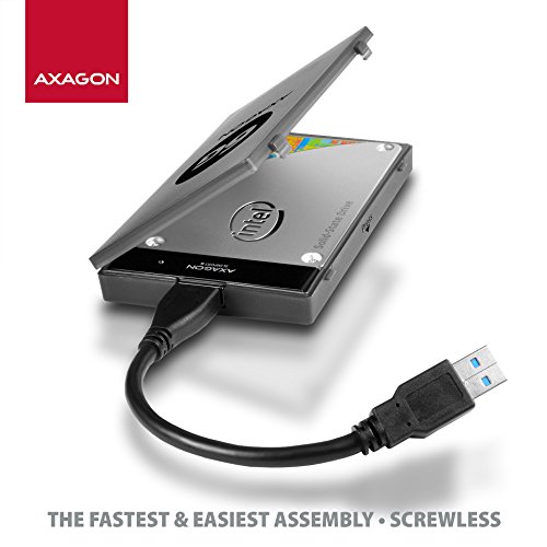AXAGON Compatible ADSA-1S6 Adaptador USB 3.0 2.5" SSD/HDD miniatura 5