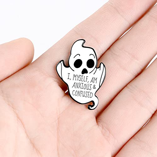 Image of Cute Pins Backpack Pins Alloy Enamel Brooch Cat Funny Cat Brooch Cowboy Badge Pin for Bookbags Clothes /Jackets & Hat Decoration