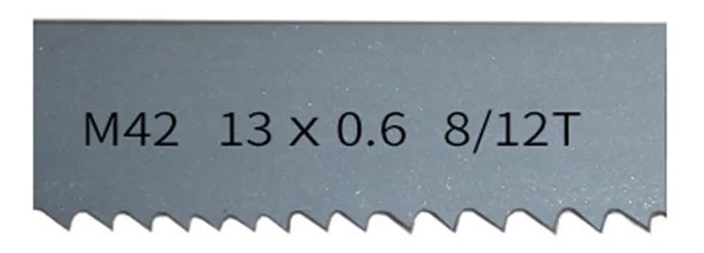 Brzeszczot piły, Brzeszczoty taśmowe do pił metalowych 8-12TPI, brzeszczoty bimetaliczne 1/2 cala, brzeszczot taśmowy 13 mm cięcia metalu i twardego drewna 1 szt(1440mm)