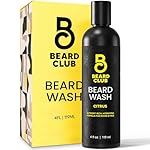 The Beard Club Citrus Beard & Face Wash– All-in-One Cleanser, Softens & Nourishes Facial Hair, Hydrates & Cleans Skin, Paraben & Sulfate-Free