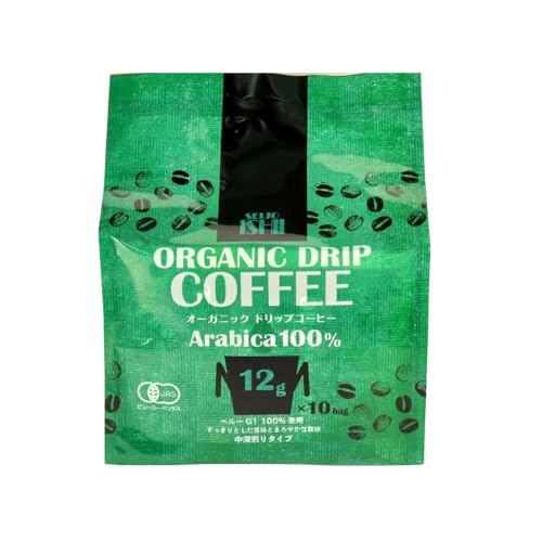 成城石井 オーガニックドリップコーヒー（12g×10ｐ）×1個 オーガニック 有機栽培 コーヒー 珈琲 無農薬 個包装のサムネイル