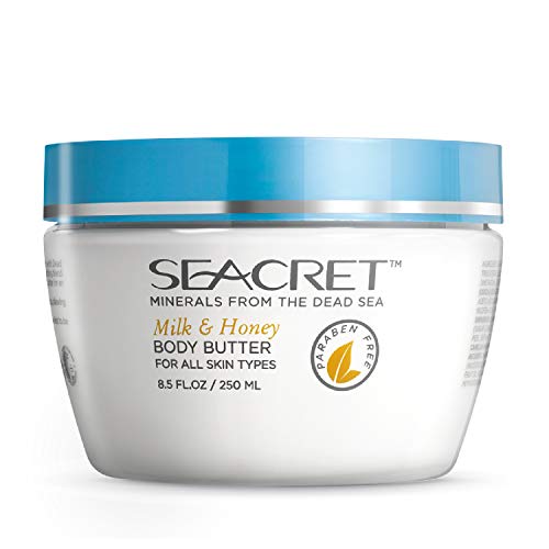 Seacret Dead Sea Spa Body Butter Milk & Honey Scent 8.5 FL. OZ