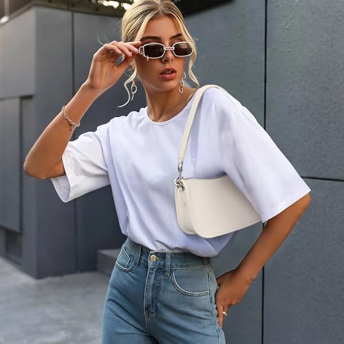Image of Shoulder Bag Purses for Women - Small Handbags PU Leather Shoulder Purse Trendy Designer Underarm Bags