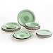 QUID Viita Green - Servizio da tavola rotondo, 18 pezzi, verde chiaro