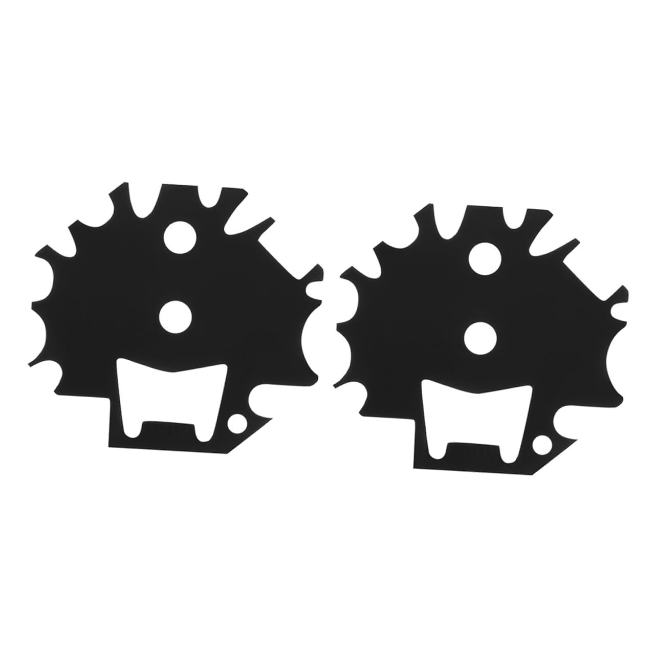 Balacoo 2-Piece Stainless Steel BBQ Scraper Grill Cleaning Brush for Grates Grill Accessories