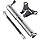 Pro Bike Tool Mini Bike Pump - Compact and Portable Bicycle Tire Pump for Fas...