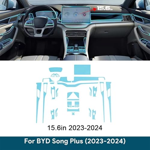 Film protection TPU BYD Song Plus protège la console des rayures