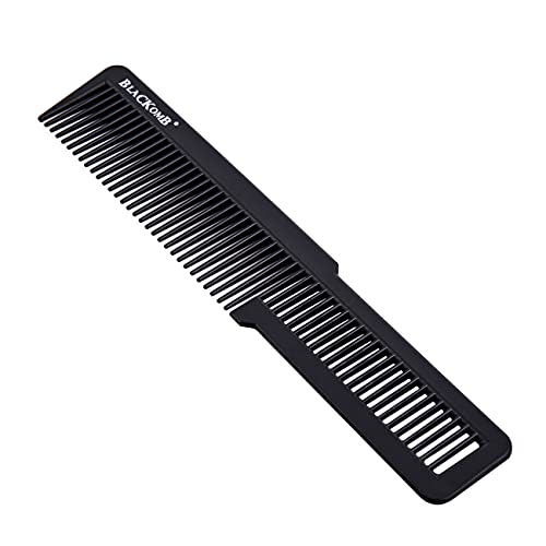 Blackomb - Haarschneidekamm | Antistatischer Kamm | Kamm zum Haare Schneiden | Haarschneidehilfe | Professioneller Haarkamm | Schwarz Cover