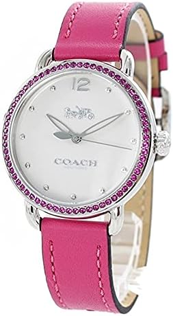 Amazon | [コーチ]COACH 腕時計 デランシー 36mm ピンクストーン 革