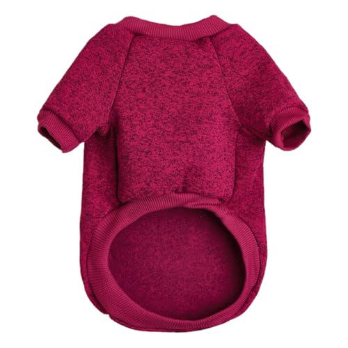 Image of Dog Sweaters for Small Dogs, Soft Fleece Puppy Clothes, Warm Winter Coat