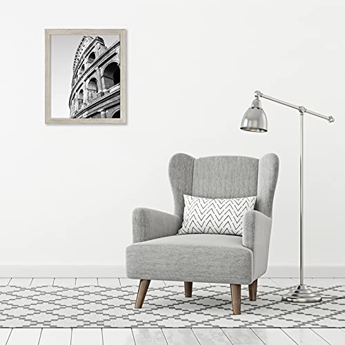 Americanflat 20x24 Picture Frame with Polished Plexiglass - Wide Picture Frames Made of Engineered Wood for Vertical or Horizontal Wall Display - Epic Collection - Driftwood