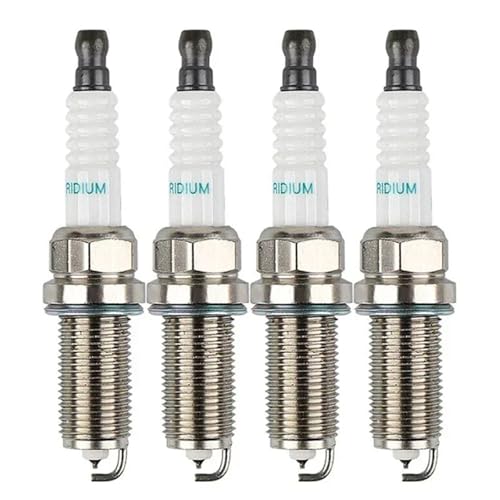 4/6pcs 90919-01249 FK20HBR11 Iridium Spark Plug Compatible With Lexus LS460 IS250 OE190T10 Crown XP5325 DFH6B-11A 1501 9091901249 FK20HBR-11(6pieces)