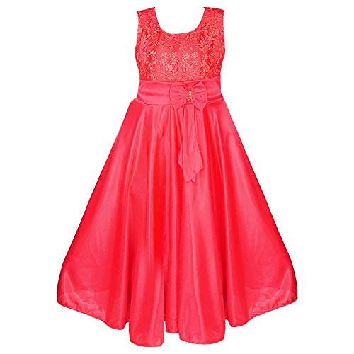 Image of Girl's Column Midi Dress