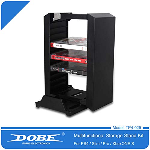 Dobe TP4-025 stand with games and console