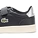 Lacoste Unisex-Child Children's Carnaby Set Sneaker, Black/Off White, 11.5 Little Kid