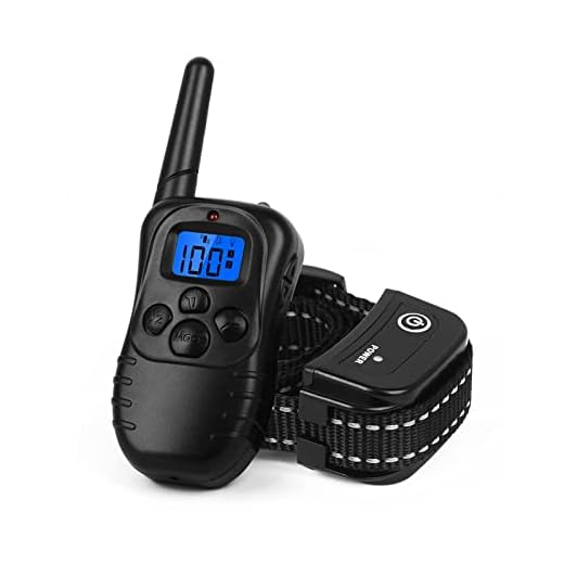 Wodondog Collar de Adiestramiento para Perros Recargable y Resistente al Agua con vibración y Sonido, Rango Remoto de 300 Metros