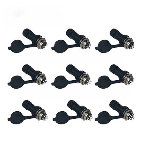 Conector de enchufe de aviación QL16 7P 10 piezas miniatura 1