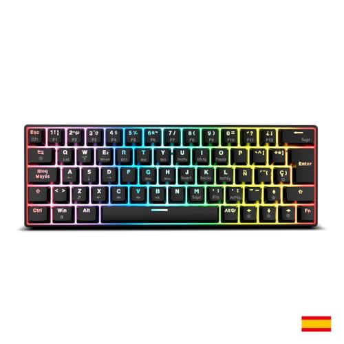 Clavier gaming KROM Kyara mécanique RVB Bluetooth 2.4 GHz iOS Android Mac - 2