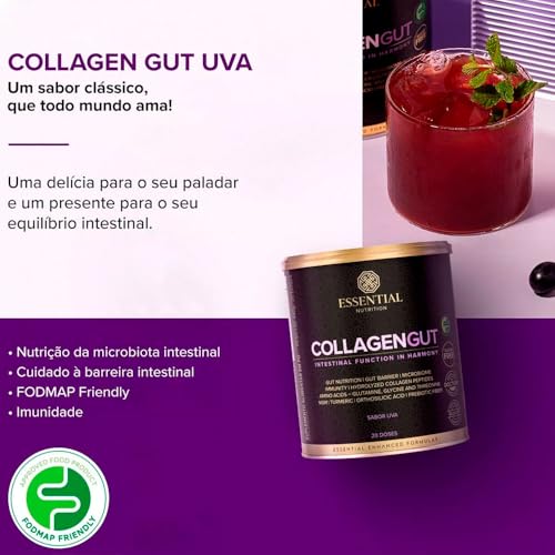 Collagen Gut Uva (440g) - Essential Nutrition