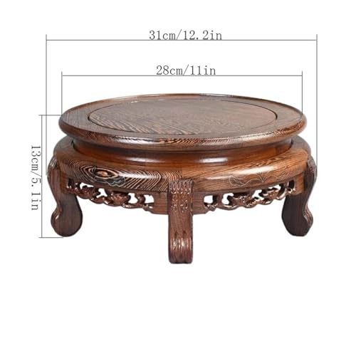 Soporte para macetas de estilo chino con madera tallada SONGYL-20249 3