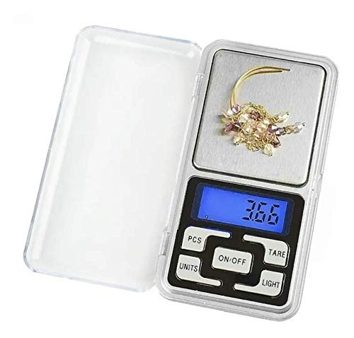 Mini Balança Digital Alta Precisão 0,01g - 500g De Bolso