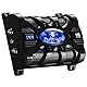 1 KONDENSATOR kompatibel mit Planet Audio PC10F super hybrid leistungskondensator 10 Farad für systeme bis 10000 watt rms mit Blauer digitaler spannungsanzeige, 1 stück