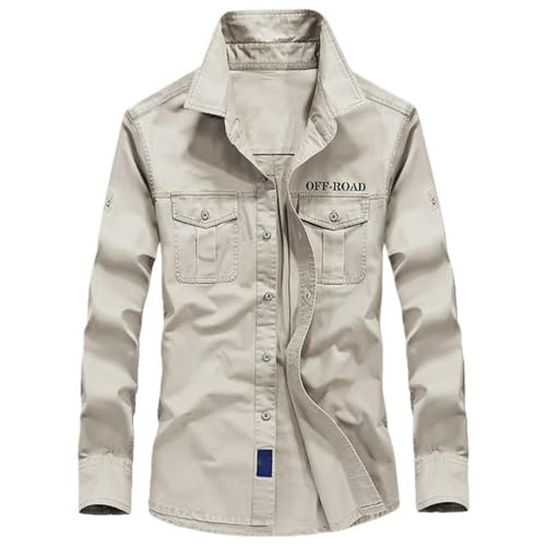 Chemise homme manches longues idéale pour la randonnée et les sorties nature