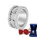 Gear Diamond Ring, Gypsophila Spinner Rings, Anti-Anxiety Stress Relief Good Luck Ring, Schmuck Accessoires für Männer Frauen Liebhaber Geschenke