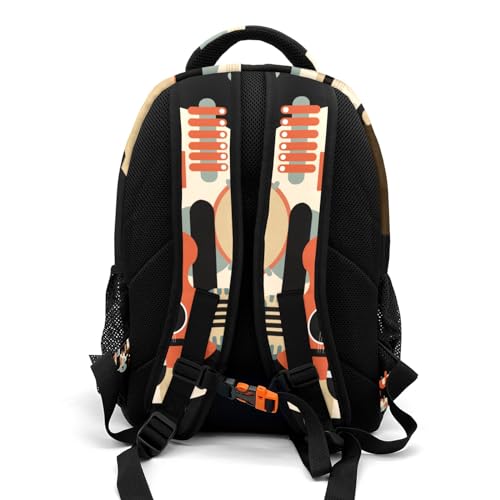 Custom Musical Instrument Music Backpack Custom Multifunctional Waterproof Laptop Bag for Travel Gift2