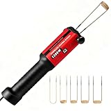Induction Heater 1300W 110V Bolt Removal, 25S Fast Heating Magnetic Induction Heater Tool w/5 Coils, Heat Induction Tool for Rusty Screw, Nuts, Bearings Removal, Auto & Mechanical Repair, Red