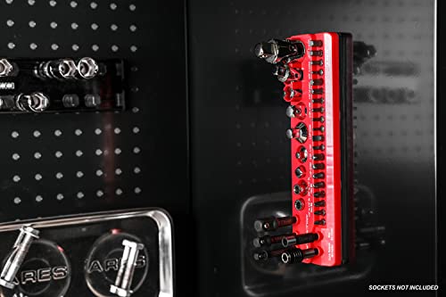 Image of ARES 70750 34-Pc Magnetic Tool Accessory Holder - Sockets, Bits & More