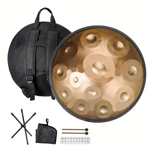 Handpan Tongue Drum de acero inoxidable 12 notas D mayor miniatura 1