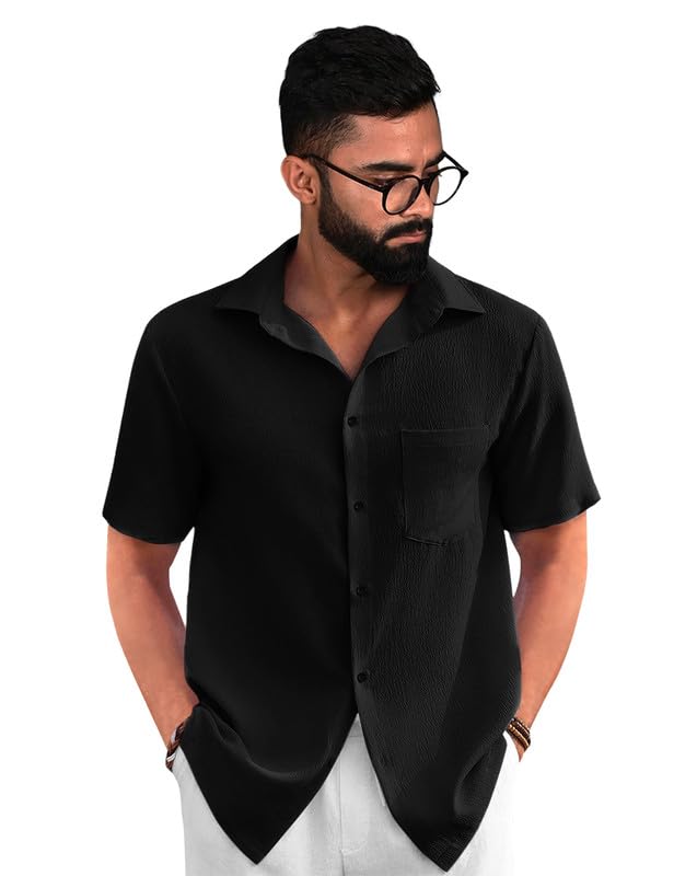 Image of Tee Projekt Textured Shirts for Men || Casual Shirt for Men || Comfortable and Stylish for Every Wardrobe