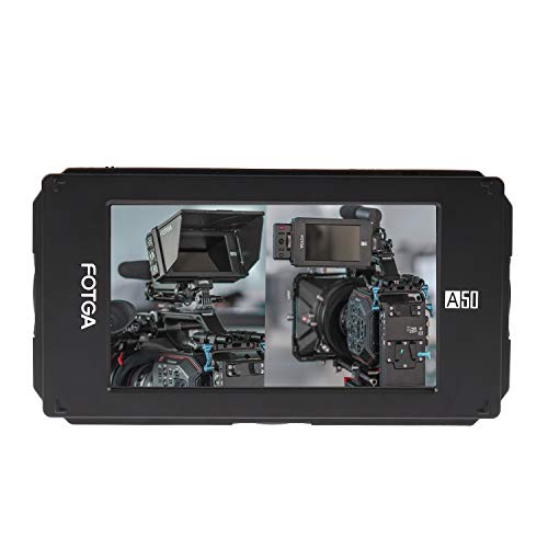 Écran caméra Fotga DP500IIIS A50 5 pouces Full HD HDMI 4K moniteur vidéo DSLR double plaque NP-F