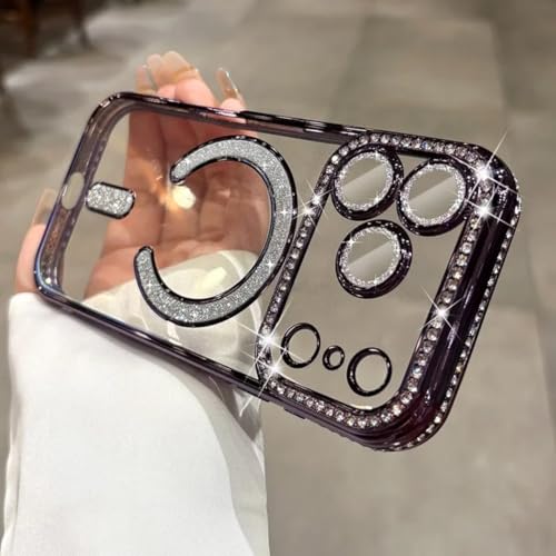 Coque de Chargeur sans Fil Haute Qualite en TPU Souple de Qualite pour iPhone Air Violet