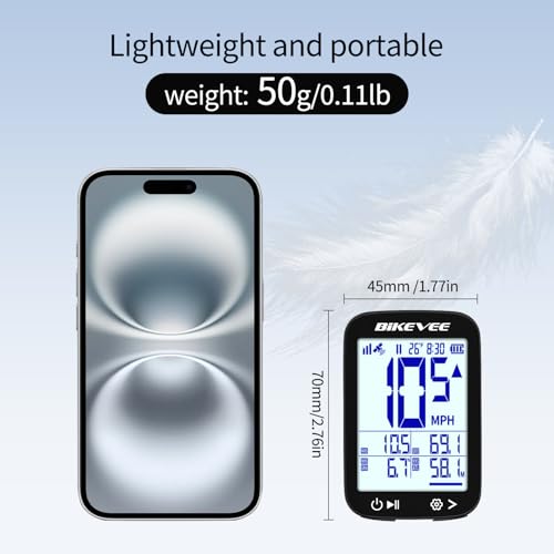 Bike Speedometer GPS Wireless Cycling Computer – Auto