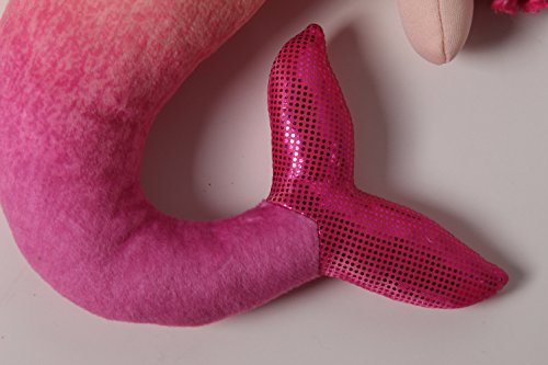 Pink Caribbean Mermaid Plush Doll, 13" #TOP6