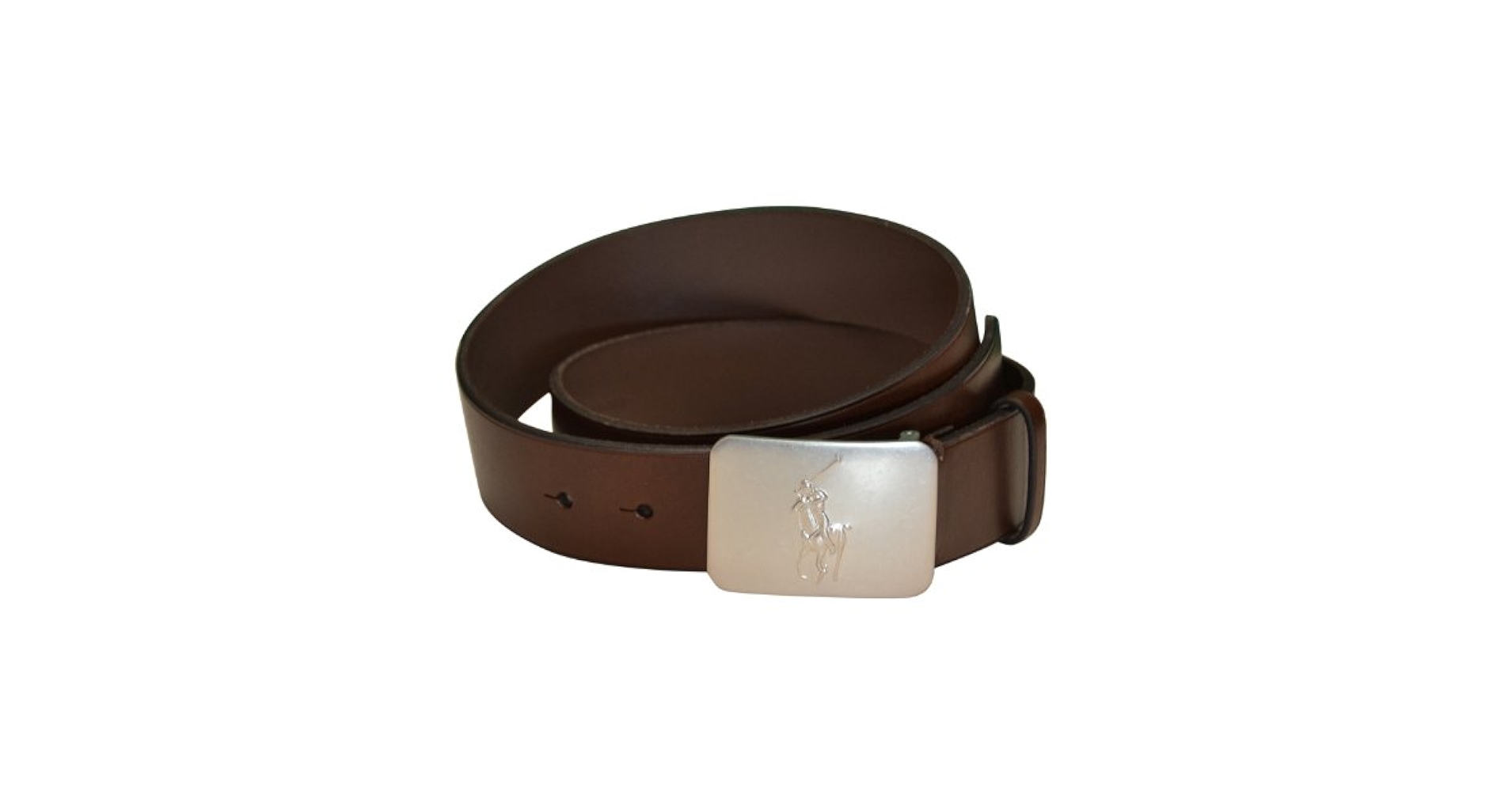 Polo製 pony buckleブラウンレザー幅2.5cmベルトW26 Polo製 pony buckleブラウンレザー幅2.5cmベルトW26 POLO RALPH
