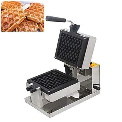 CGOLDENWALL Waffeleisen-Maker Waffeleisen Waffeleisen Waffeleisen Rotary Baker Antihaftbeschichtung Platten 50-250 °C Temperatureinstellung Intelligentes Timing