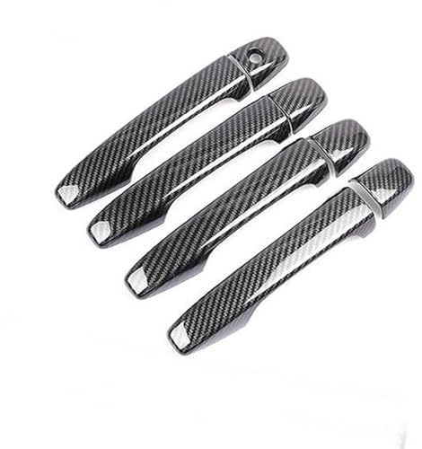 Housse poignée de porte en fibre de carbone Toyota Avensis T270 anti rayure
